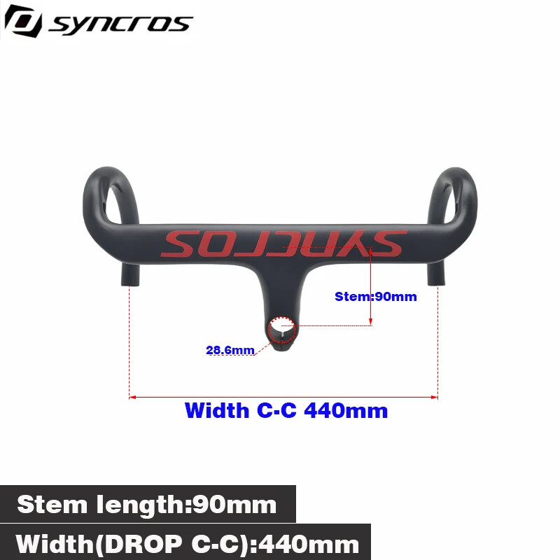 400/420/440mm Carbon Road Bike Handlebar Internal Routing Bicycle Handle Bar