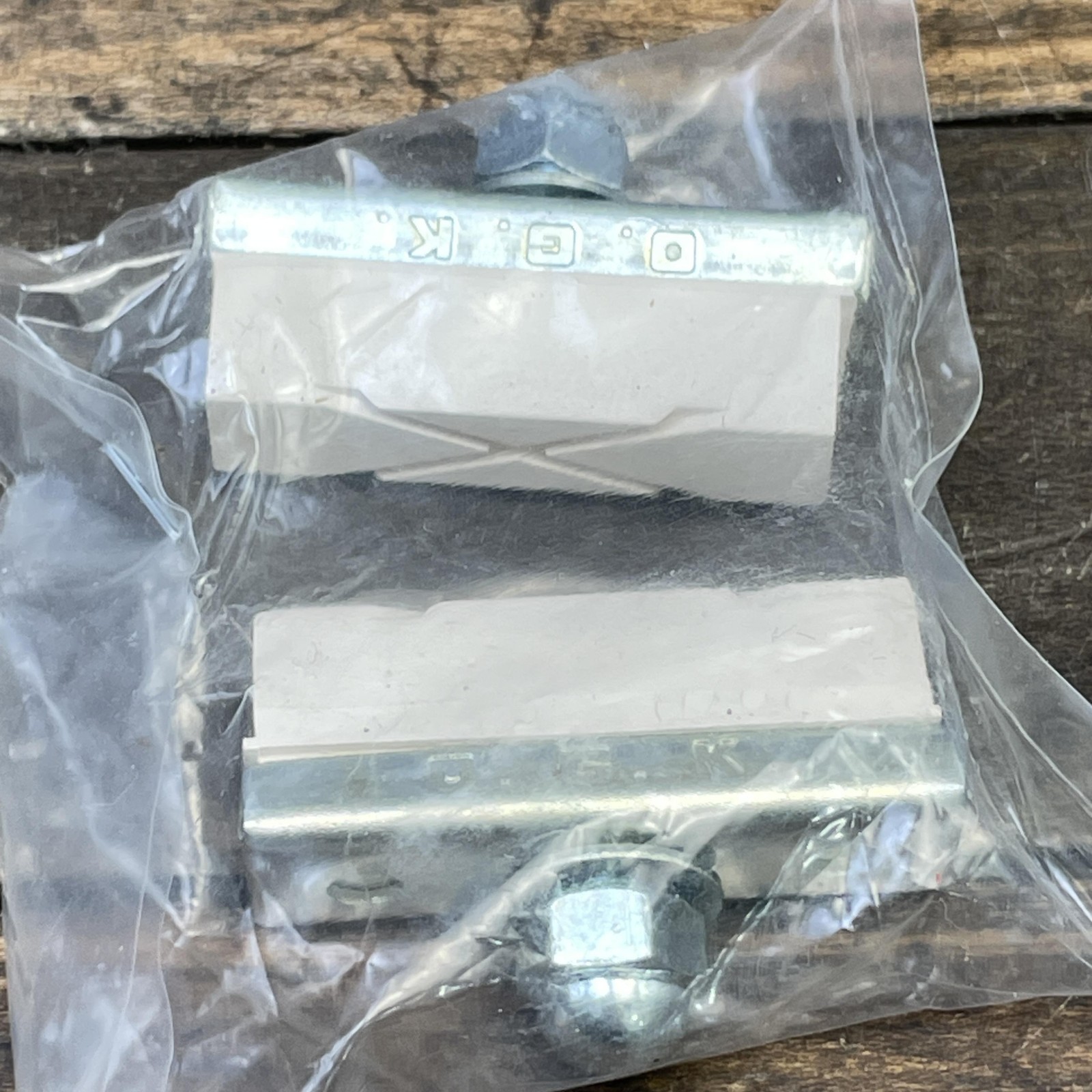 Vintage OGK Mag Wheel Brake Pads White NOS 1980s BMX Bike Old School