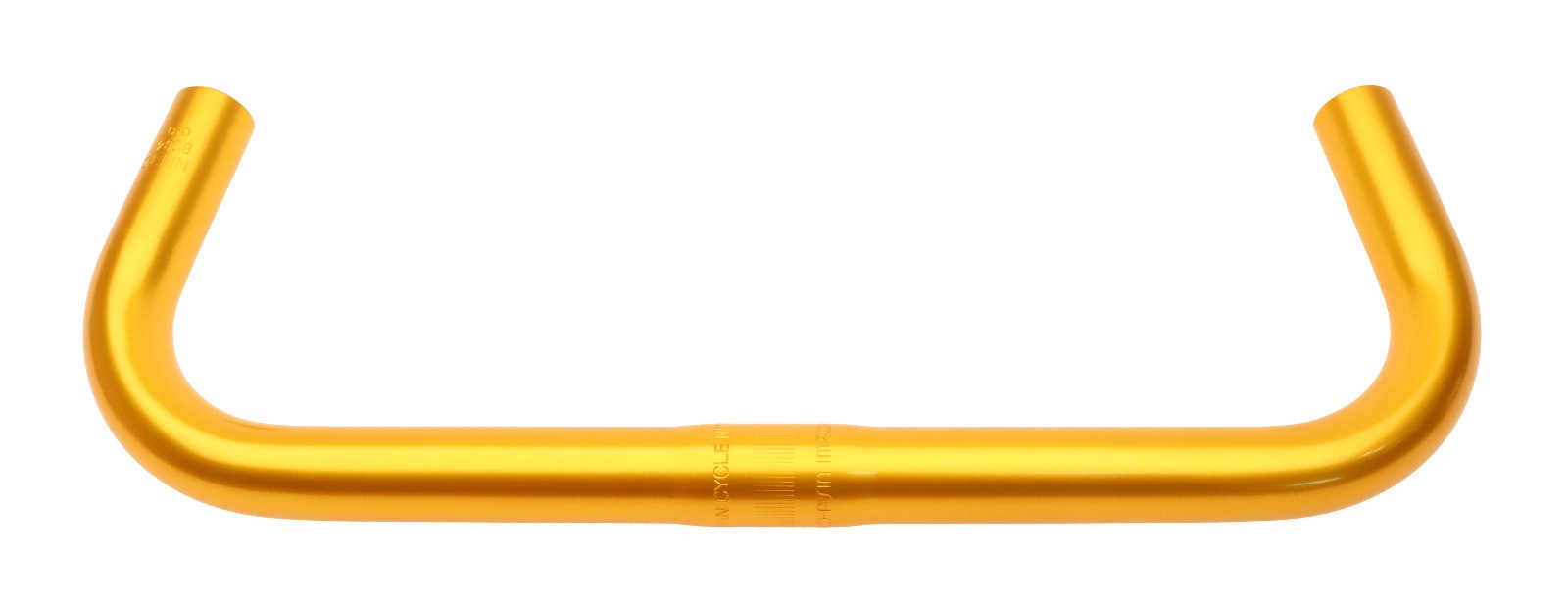 Nitto EAI B264AA Mini Bullhorn Handlebar Gold 25.4mm Clamp x 34cm Width NOS NEW