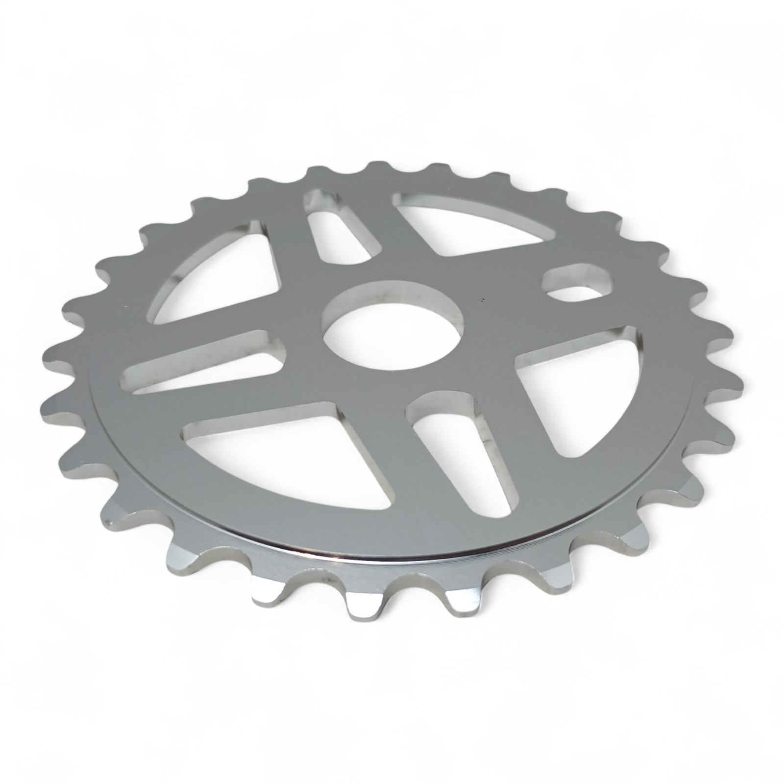 Salt Plus BMX 27T Chainring Alloy Fit 22mm Spindle Crankset Silver