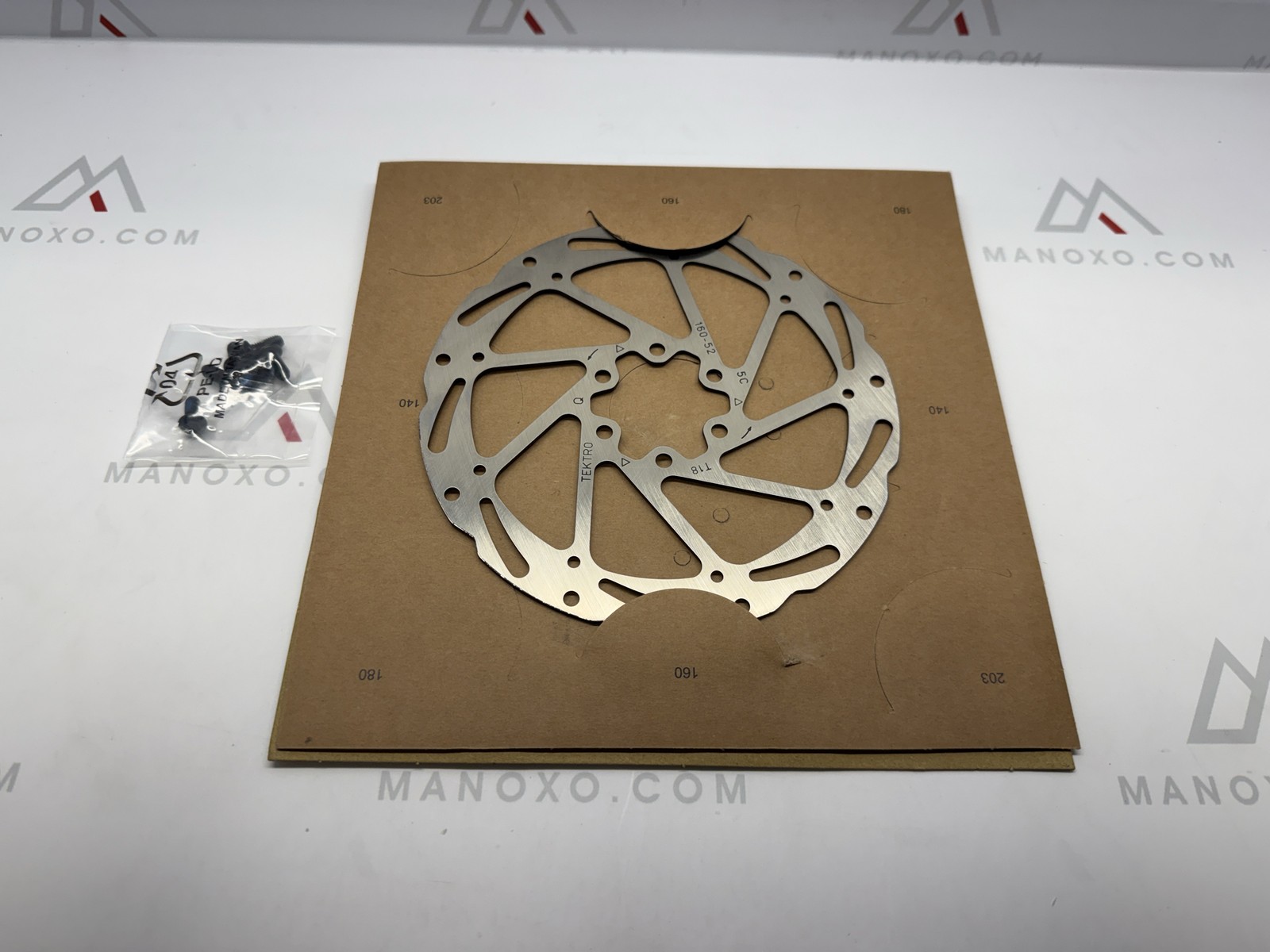 TEKTRO 24 Series Bicycle Disc Brake Rotor For Maximum Control | 180mm