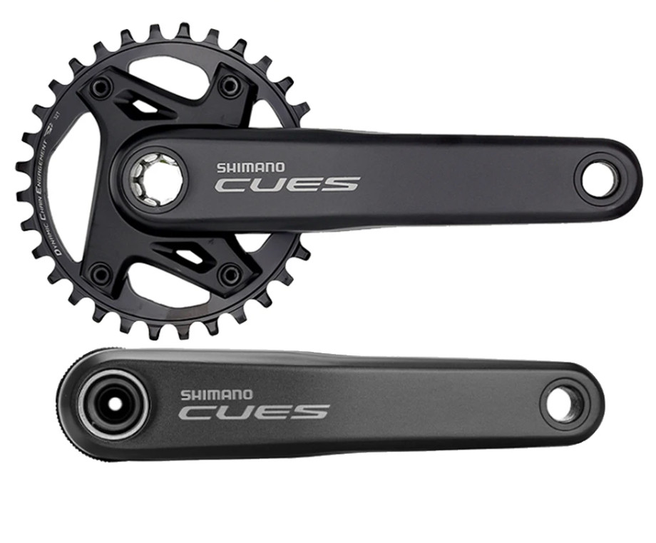 SHIMANO CUES U6000 9/10/11 Speed Crankset for MTB 170/175mm 30/32/42T Chainring