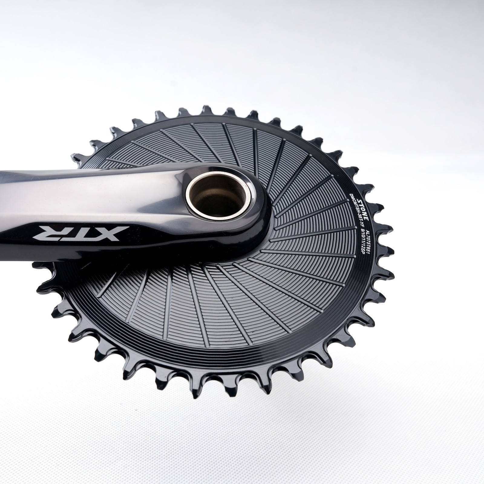 Stone Chainring for Shimano M9100 M8100 M7100 M6100 Oval 30T To 48T Direct Mount