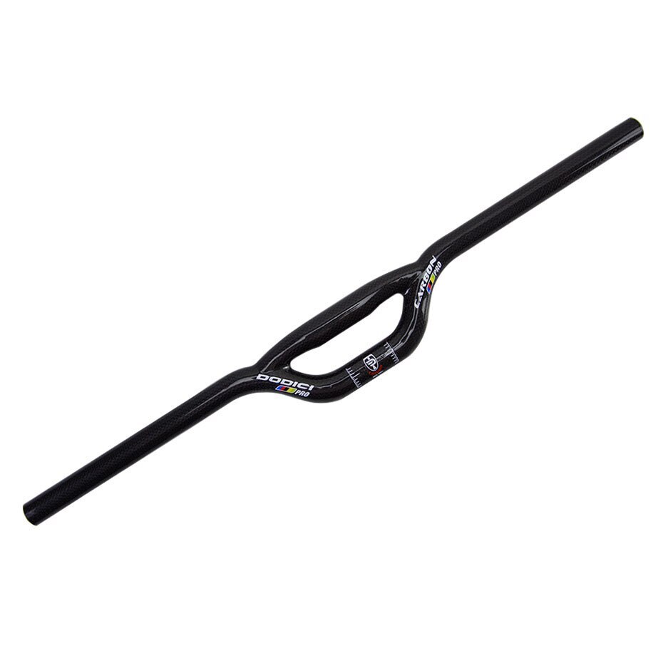 Carbon Fiber mtb Bike Handlebar 25.4mm Flat Bar for BMX City Fixie Bicycle