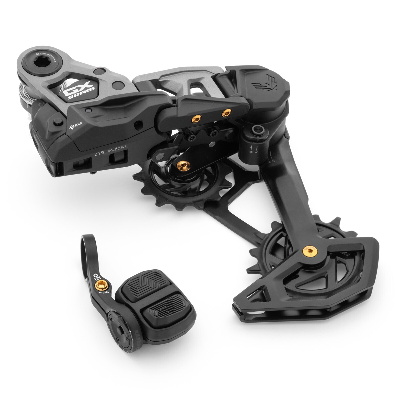 Gold Titanium Hardware Kit for SRAM XX X0 GX Transmission T-Type Derailleurs