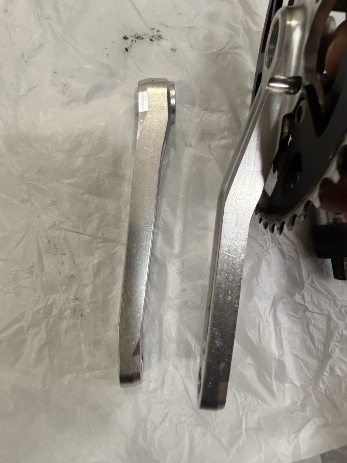 Race Face Forged Crankset Square Taper Vintage 90’s MTB 175mm Shimano Un52 Bb