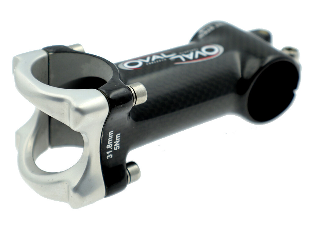 Oval Concepts M800 RBT 3K Carbon Alu Stem 1-1/8″ x 31.8mm x 90-110-120mm ±6°