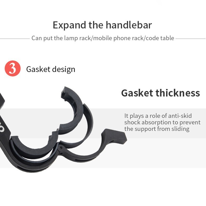 10cm/20cm/30cm Handlebar Extension Bicycle Mount Bike Bracket Extender Holder