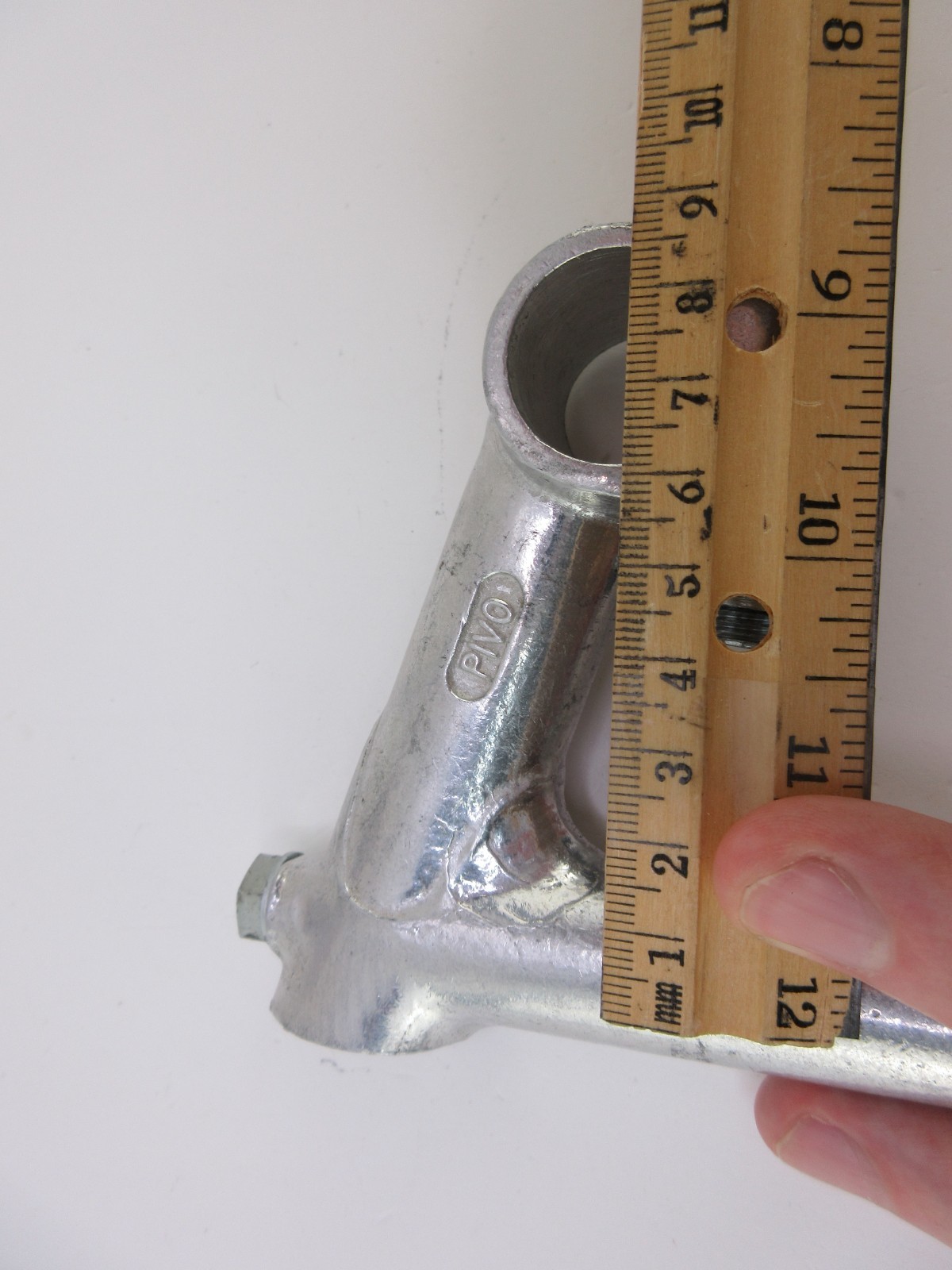 PIVO French Vintage Bicycle Stem 22.0mm Quill 25.0mm Clamp 75mm Reach Alloy
