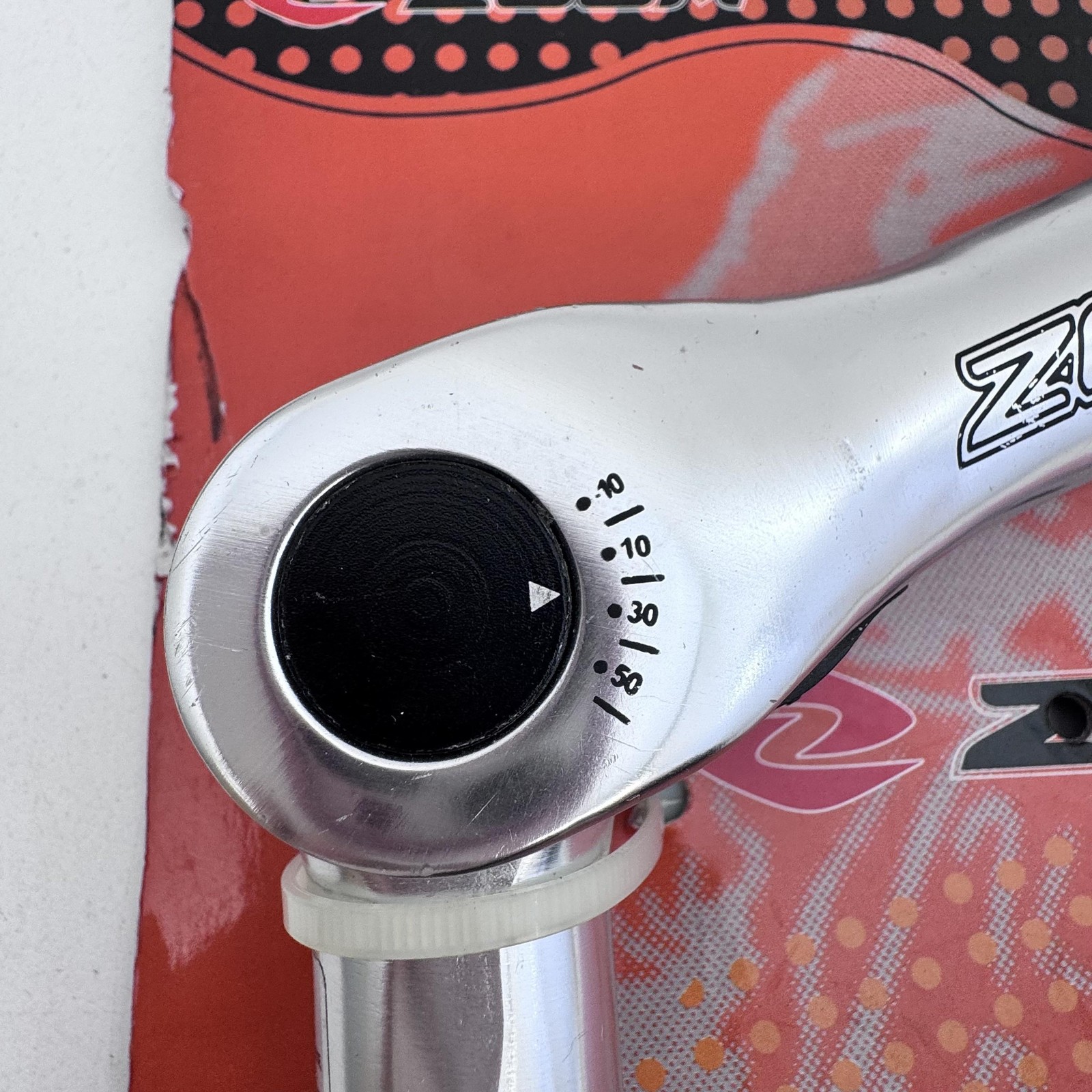 Zoom Quill Stem Adjustable 1 1/8in 25.4 120mm X 180mm +20° Rise Silver Bike A69