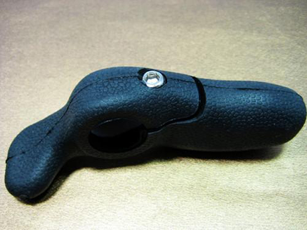 Black Cycling MTB Sports Bike Anti-Shock Bicycle Handlebar Bar Rubber End Grips