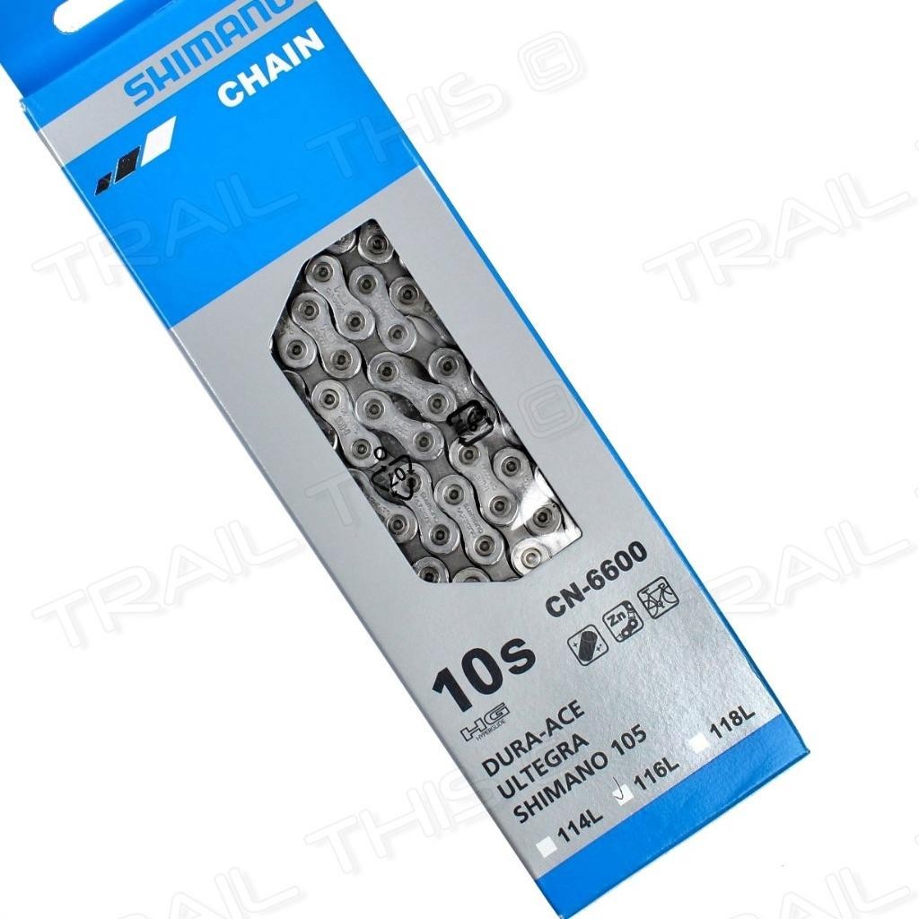 Shimano CN-6600 10-Speed 116L Chain fits Ultegra/Dura-Ace Hyperglide Road Bike