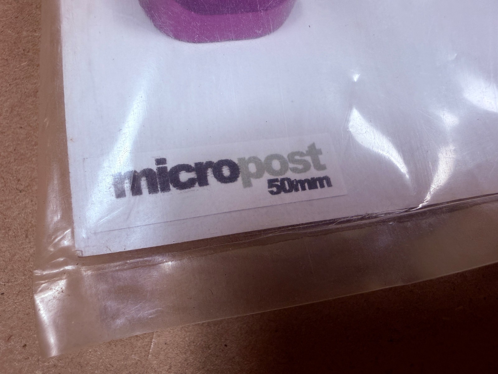 New Flybikes Micropost BMX Bike Seatpost 50mm Aluminum Purple – Free Shipping