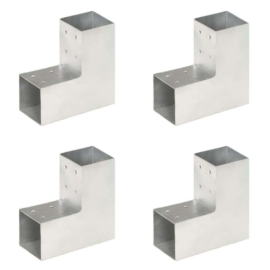 Pfostenverbinder Y-Form Verzinktes Metall 71 X 71 Mm