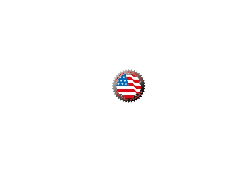 USA – Hand Made In United States Bicycle Decal, Sticker – n.1