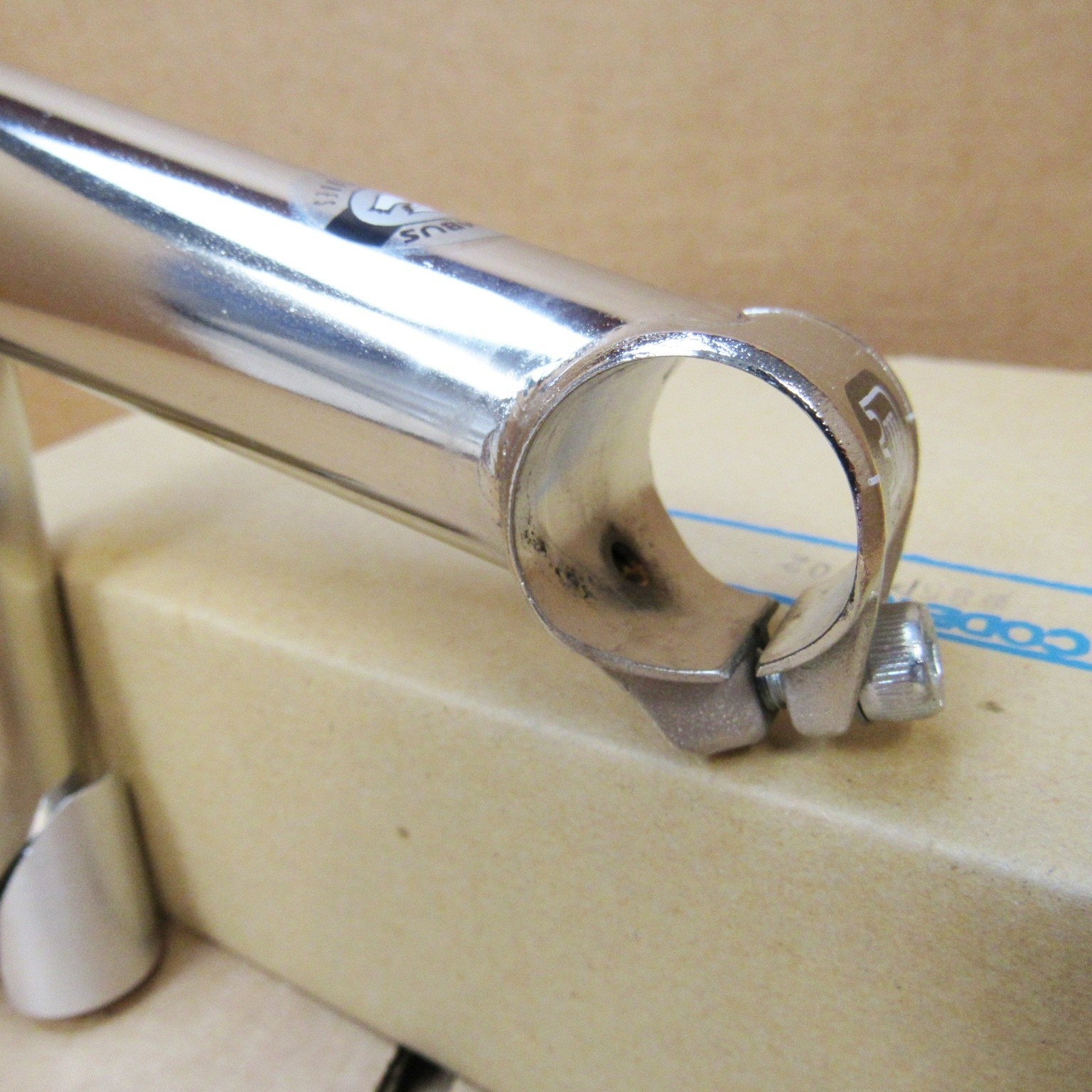 New-Old-Stock 3T Chromix Corsa Plus Quill Stem (115mm) w/Columbus Branded Tubing