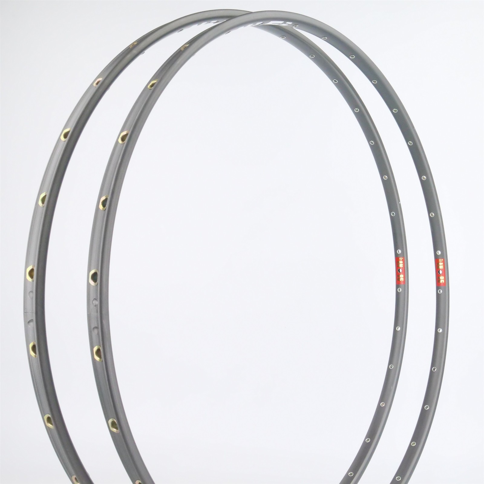 NOS Nisi AN 85 Tubular Rims Pair 700c 32h Front+Rear Rim Brake Vintage Italy