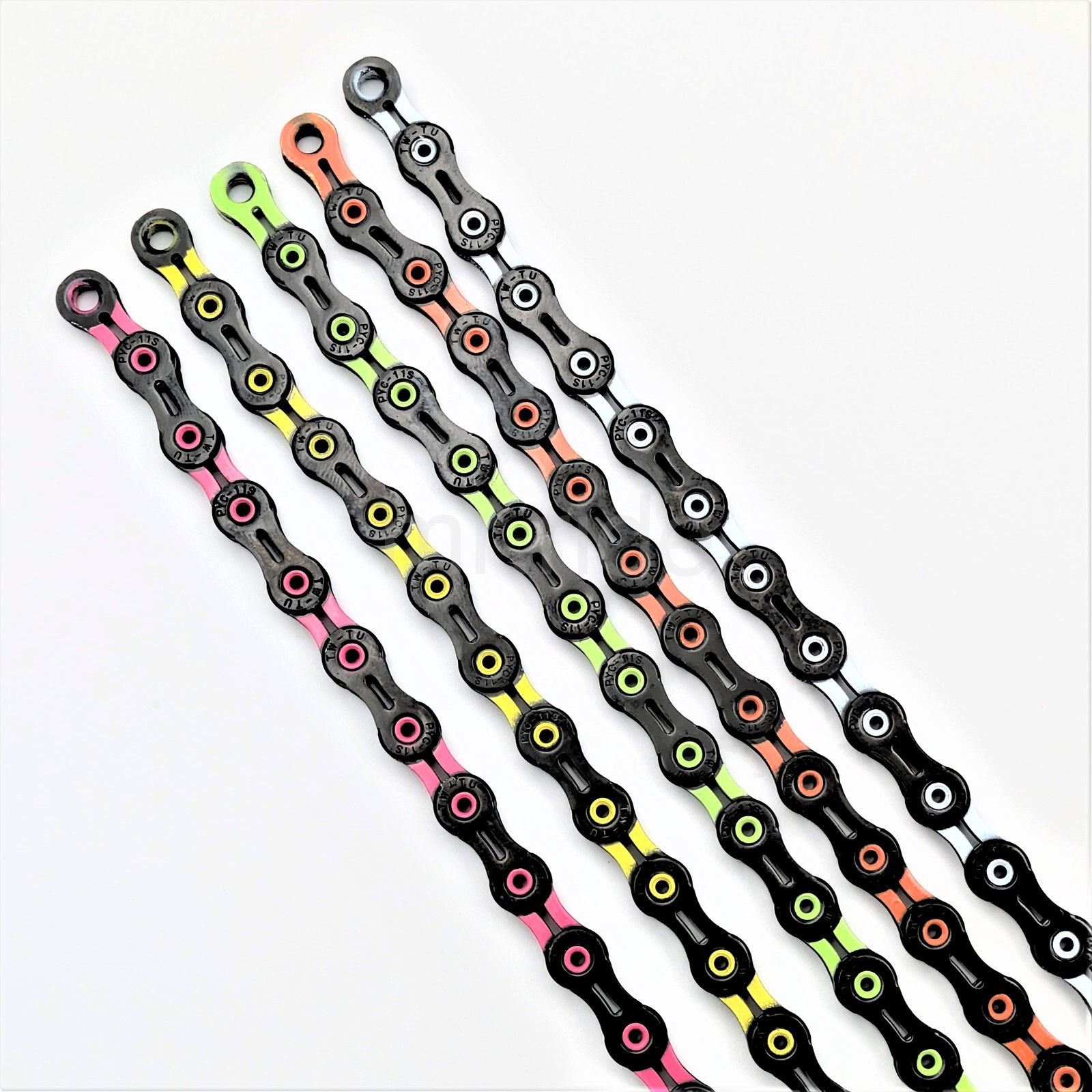 PYC DLC SP1101 11-Speed 1/2″X11/128″ 116L Bike Hollow Chain for Shimano/Sram use