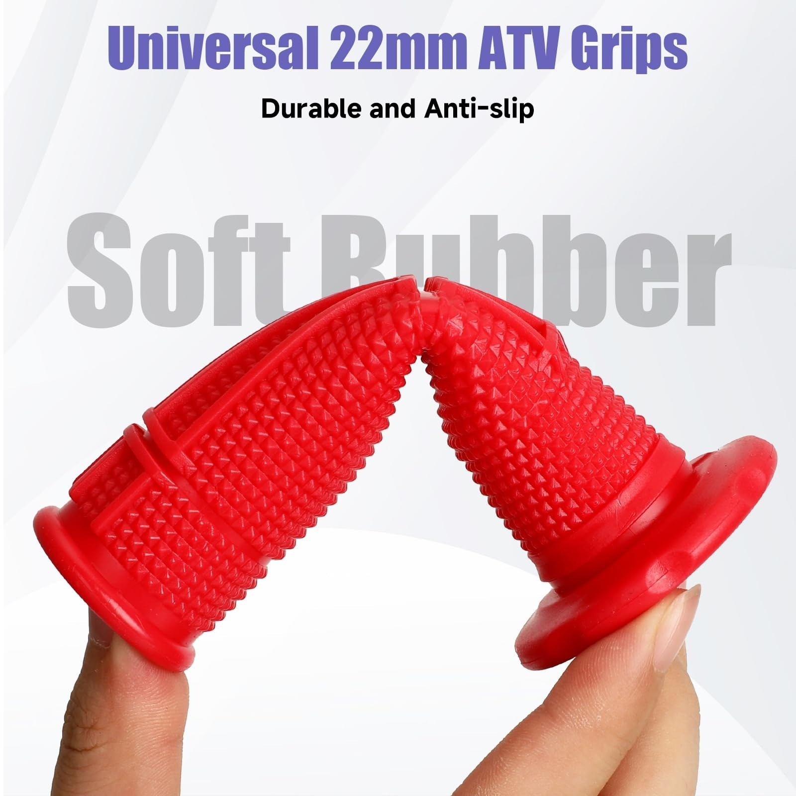 CILOYU 7/8 Handlebar Grips Rubber for ATV Replacement