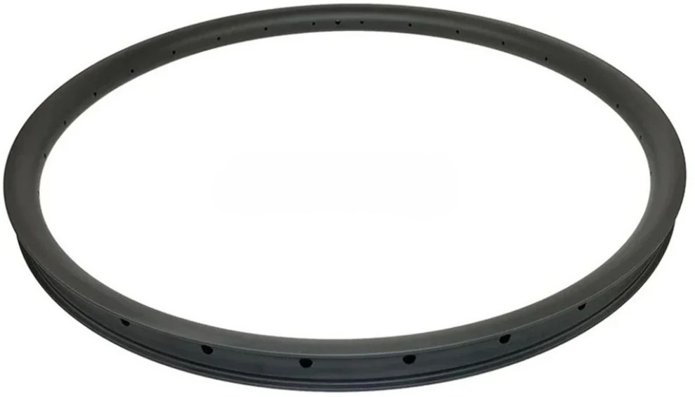 700C Symmetry Disc/V-brake Tubeless Carbon Road Bike Rims Matte/Glossy Finish