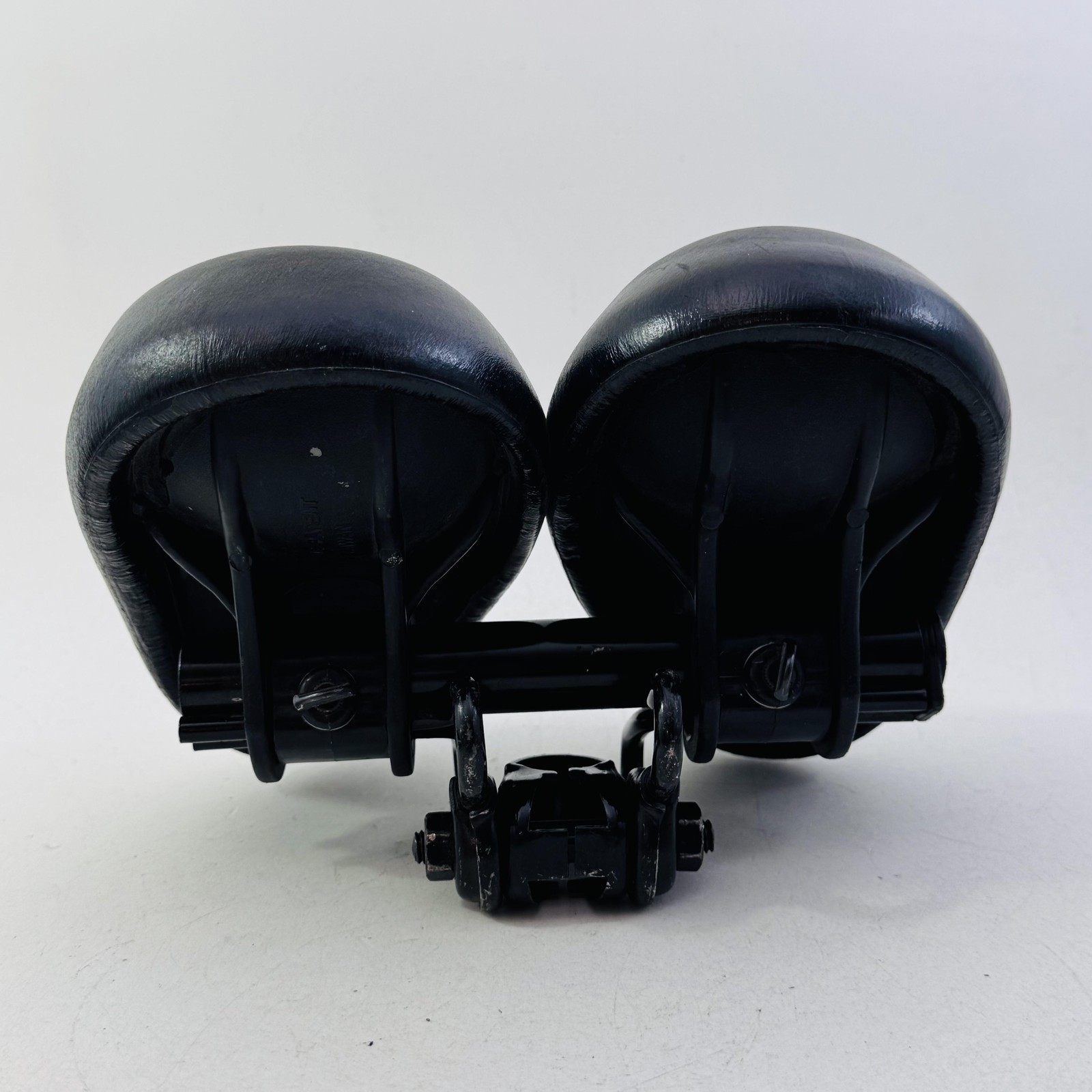SYSEAT Noseless Bike Saddle Seat Black Dual Pad Comfort Road MTB Hybrid A66