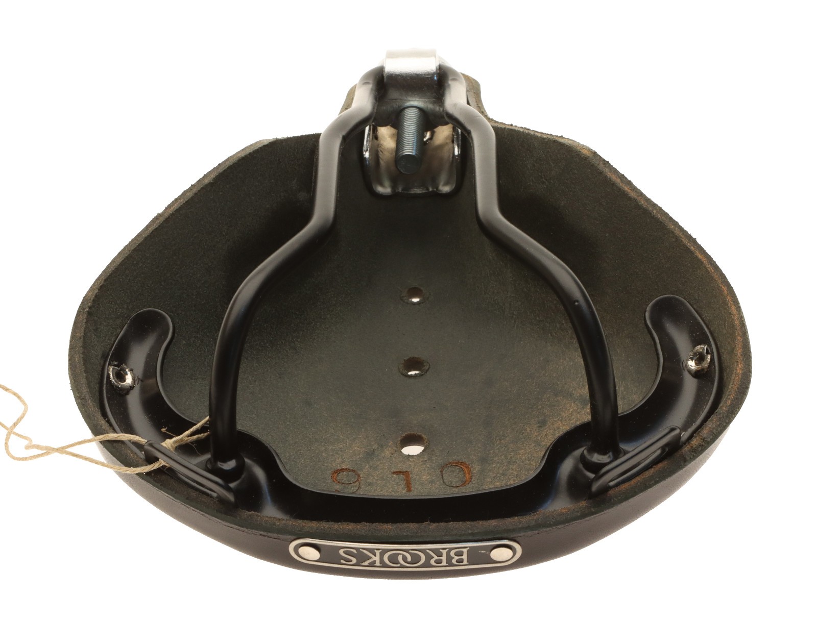 Brooks B17 Short Saddle Steel Rails Hard Leather Cover Black NEW NOS