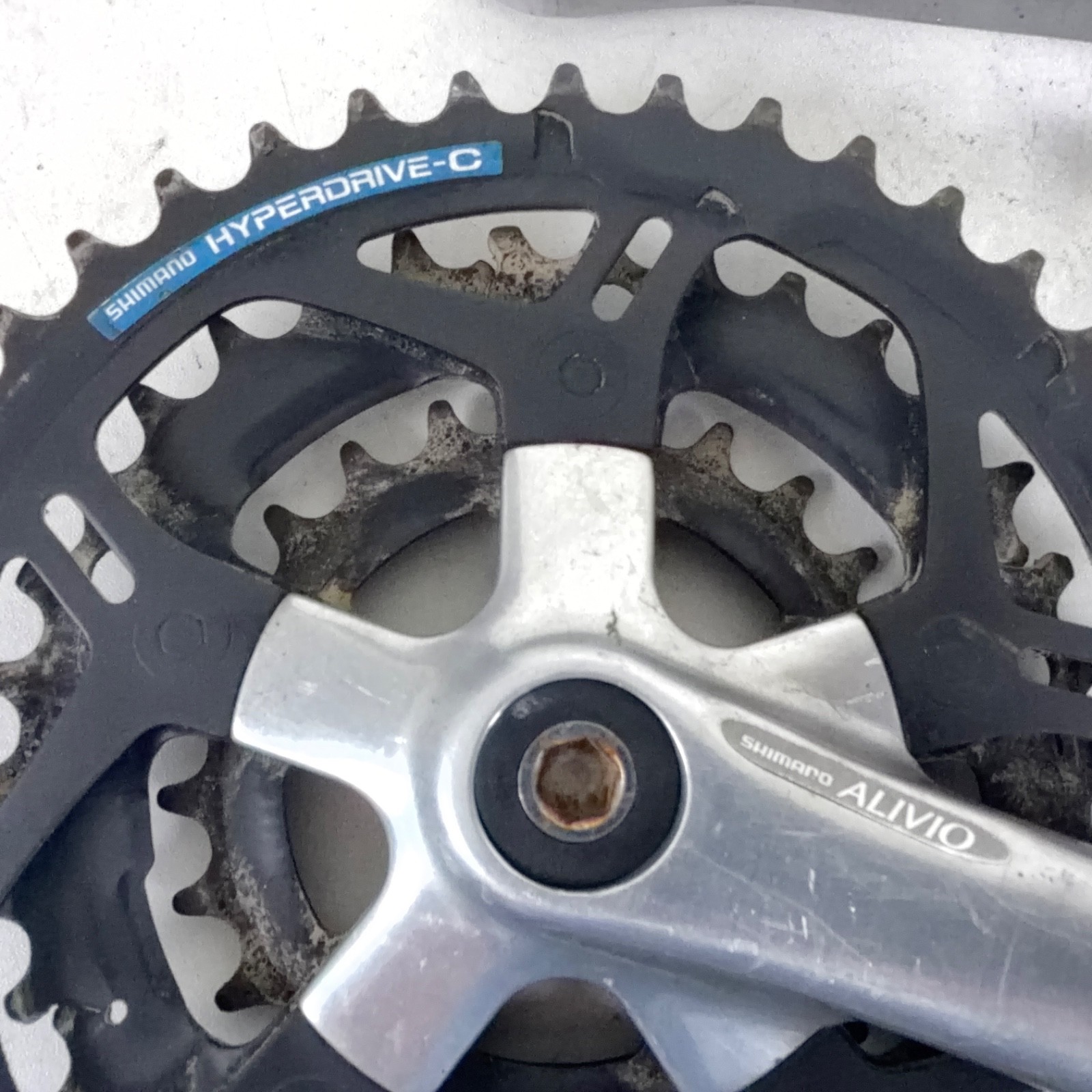 Shimano Vintage Alivio Mini-Groupset FC/FD/RD-MC10 F/R Derailleurs & Crankset