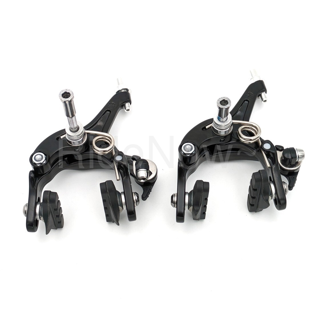 TEKTRO R313 Dual Pivot Caliper Brake Set Front+Rear 39-52mm, for 28C tire, Black