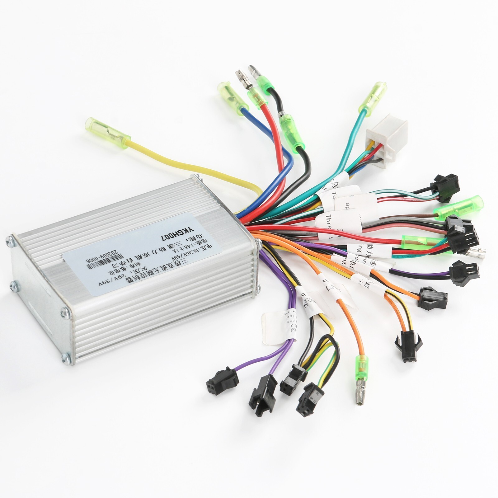 Full 36V/48V Universal Brushless Motor Controller Thumb Throttle Brake Kit Ebike
