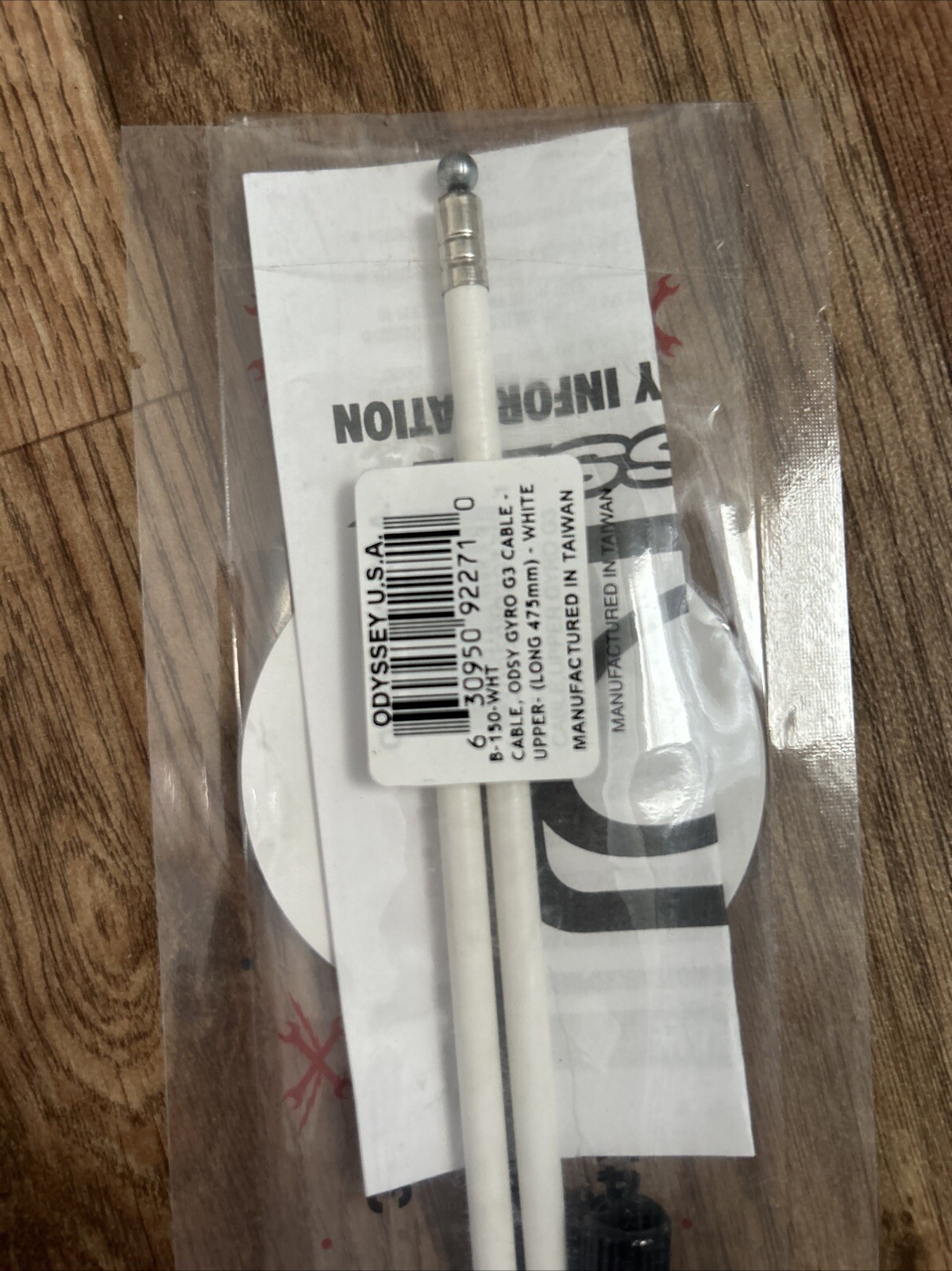 Odyssey Upper Gyro3 Cable (White) (475mm) [ODB-150-WHT]