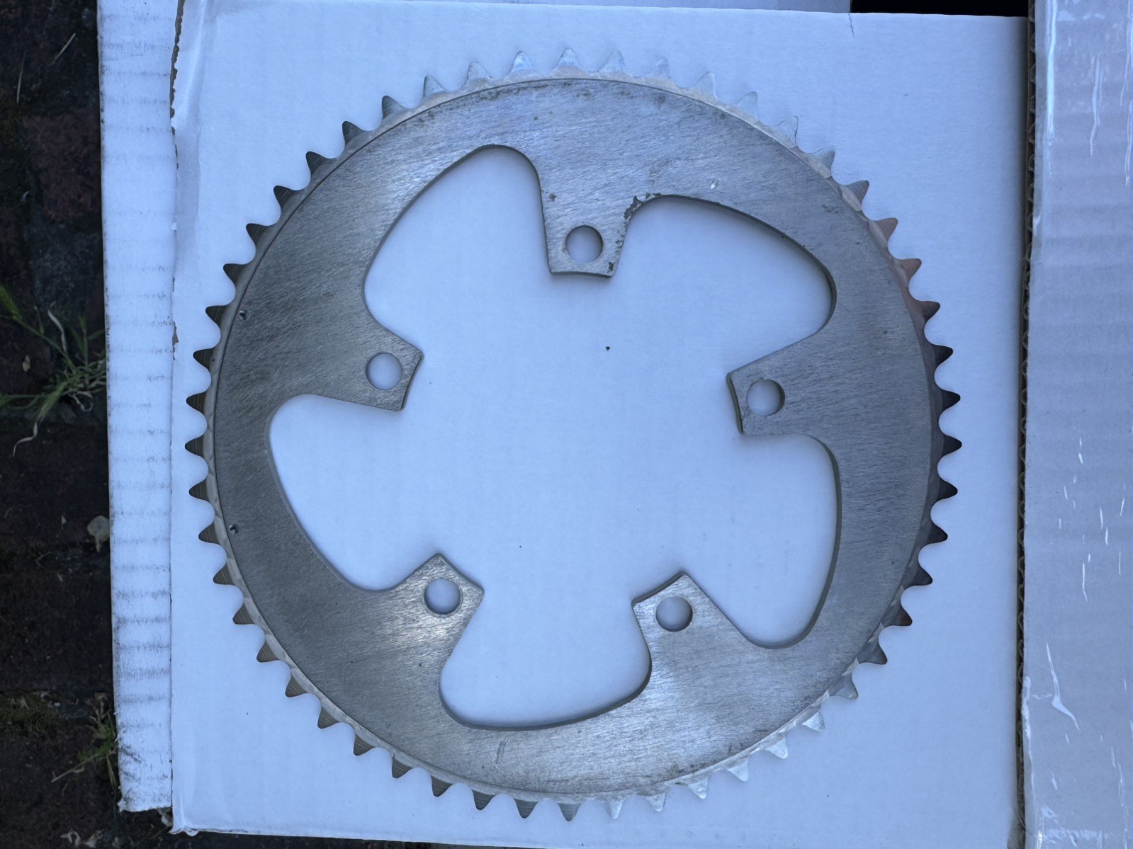 Real Design downhill Chainring 110mm BCD 52T NOS Vintage MTB Kooka