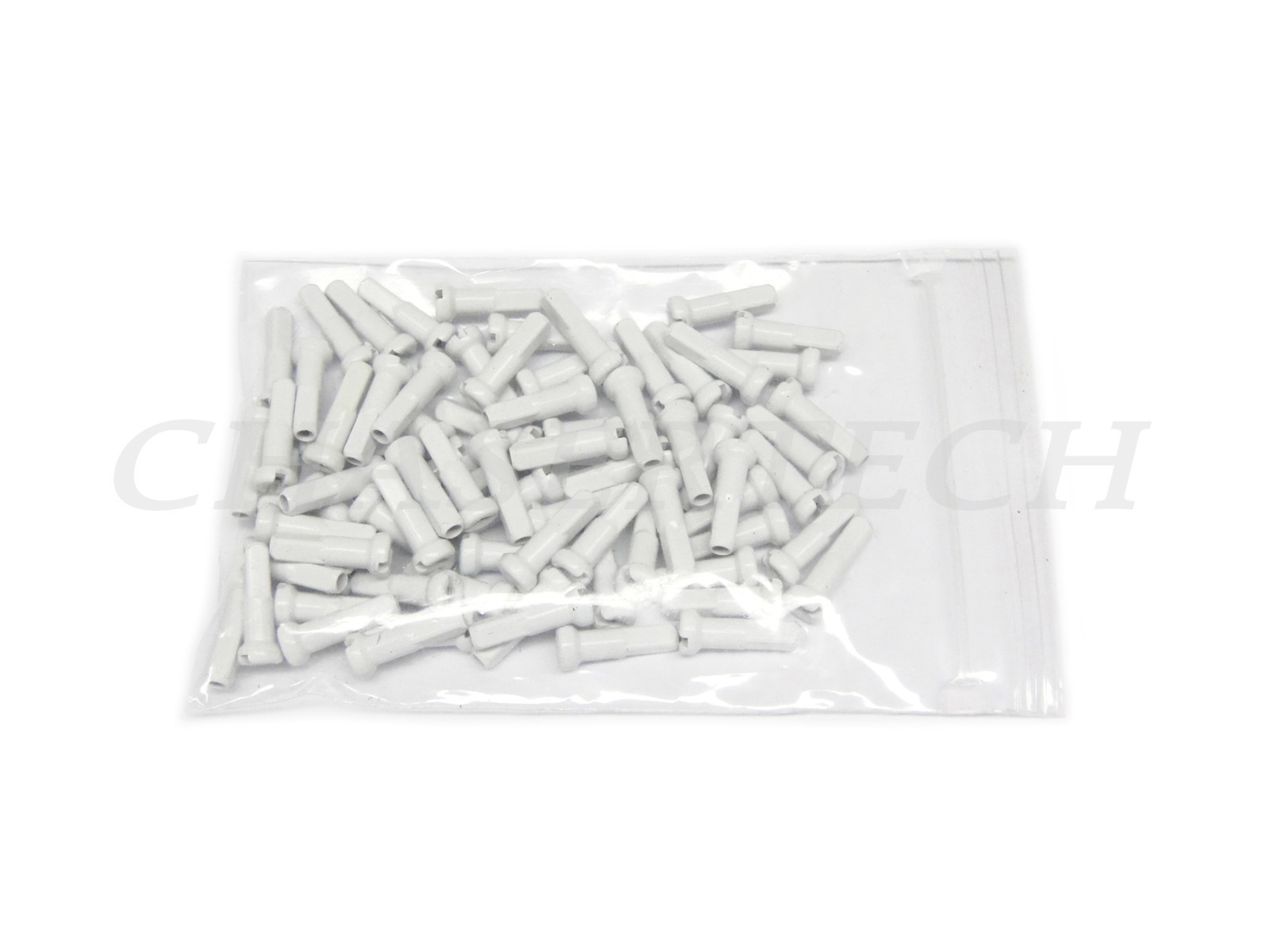 MTB Road BMX Bike 7075 Alloy Spoke Nipples 2.0mm 14G 5/8″ 72 Pcs White