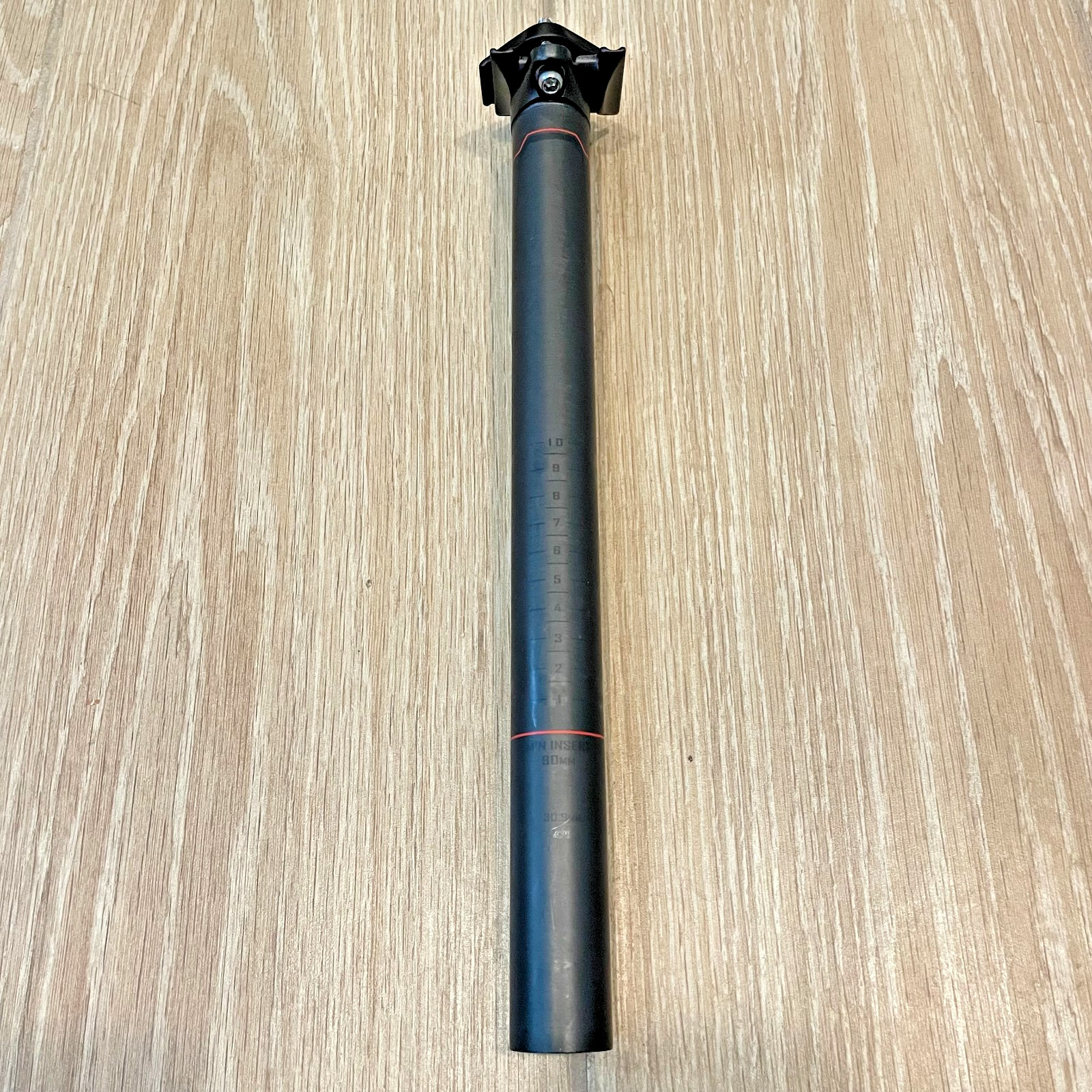 New Pivot Phoenix Seatpost Black Carbon 30.9mm x 370mm Road Mountain Bike