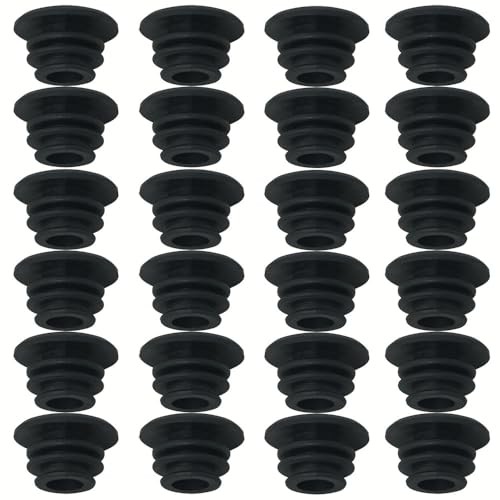 24PCS Plastic Bicycle Handlebar End Plugs ID 20mm/0.78in Mountain Bike