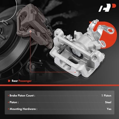 Disc Brake Caliper Assembly with Bracket Compatible with Mitsubishi Outlander