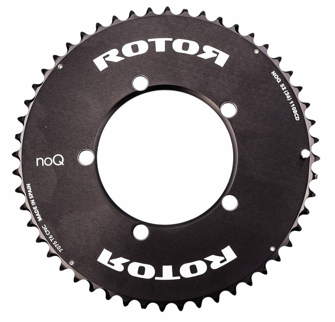 ROTOR NoQ Aero Chainrings