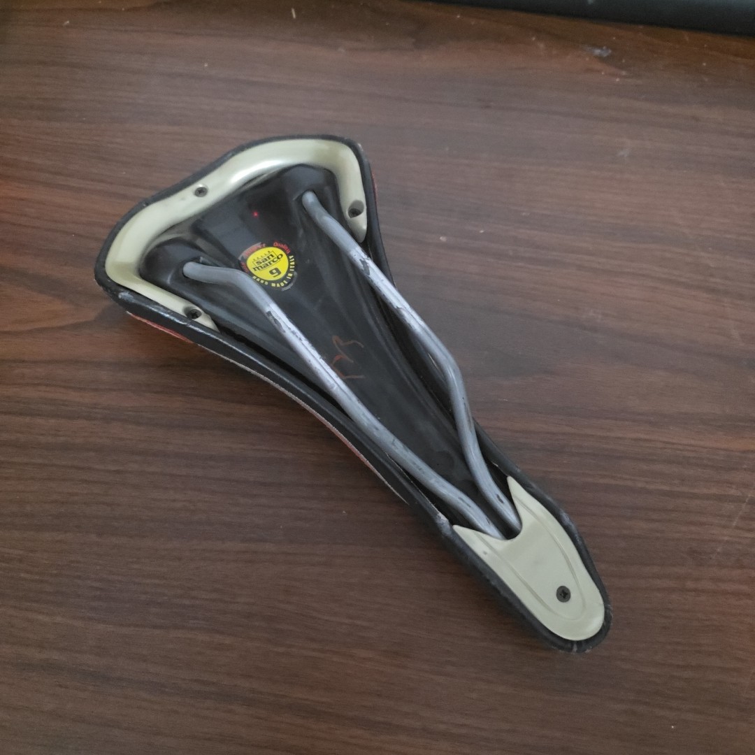 SAN MARCO RACE GEL ODS VINTAGE RACING SADDLE BIKE BICYCLE ROAD SEAT OLD