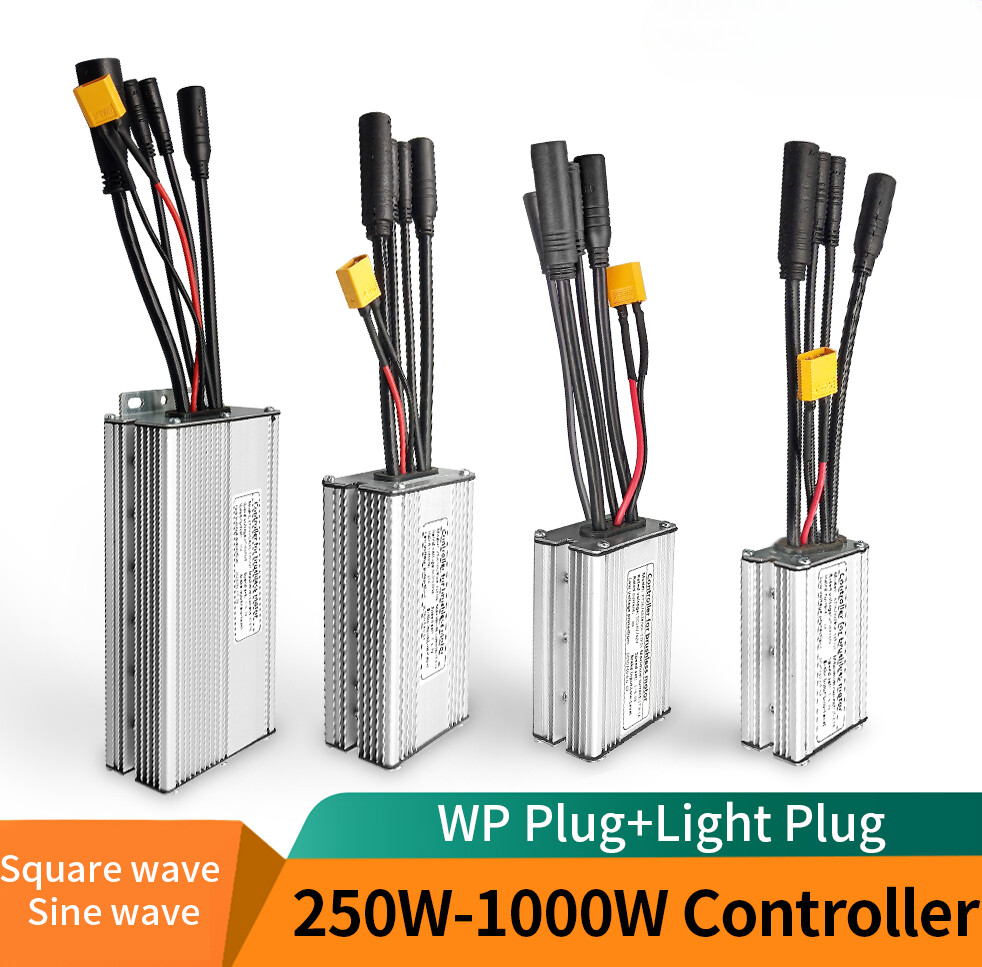 Electric Bicycle KT Controller 36V 48V Waterproof Brushless 250W 350W 500W 1000W