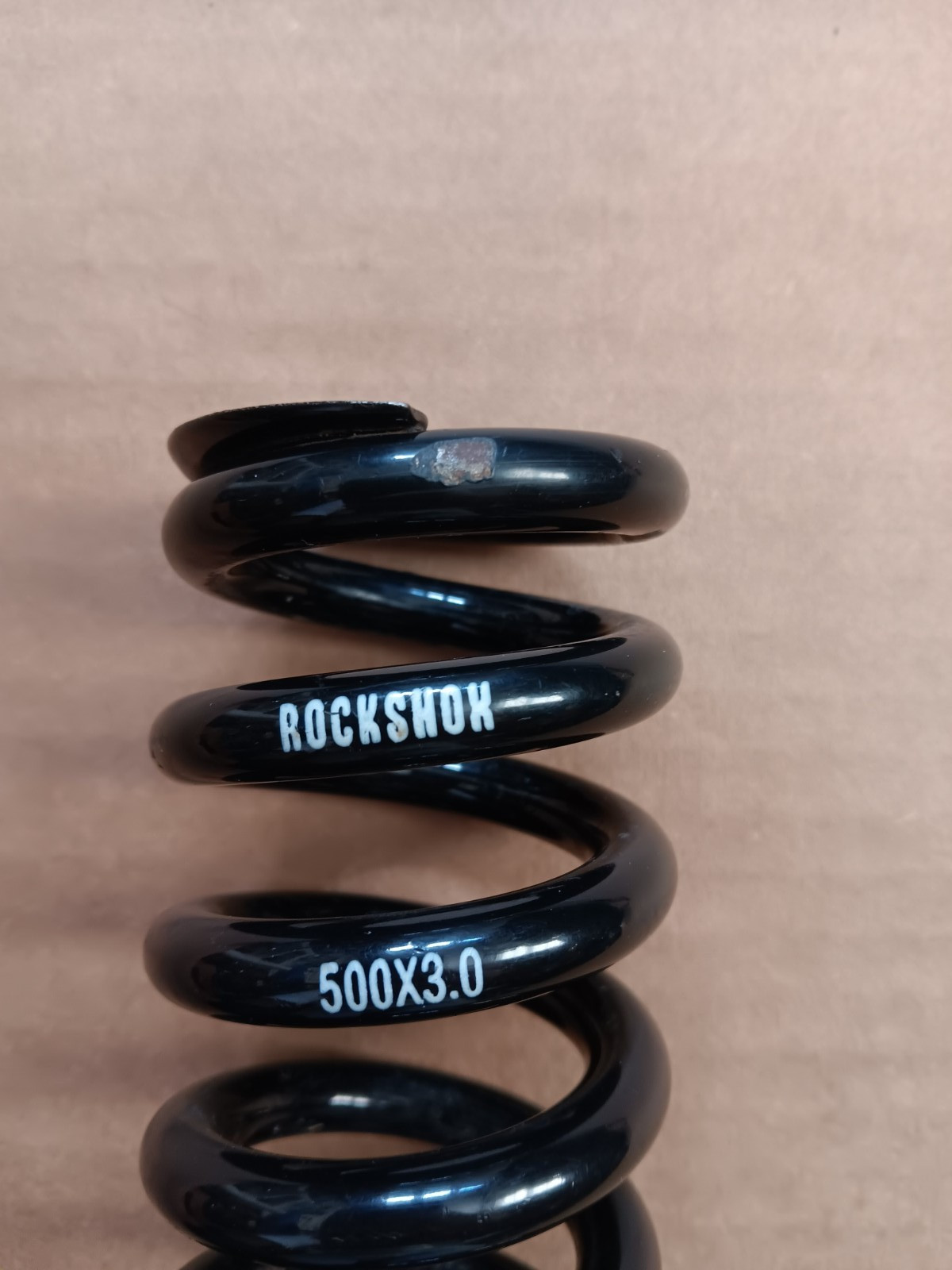RockShox 500lb Coil Spring for Vivid & Kage Shocks 240x76mm, Black Steel