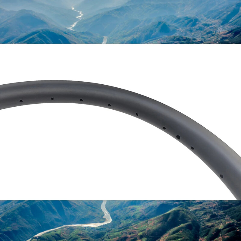 24er 520 MTB Carbon Rim 38mm Wide 25mm Deep Tubeless Clincher 24 28 32 36 Holes