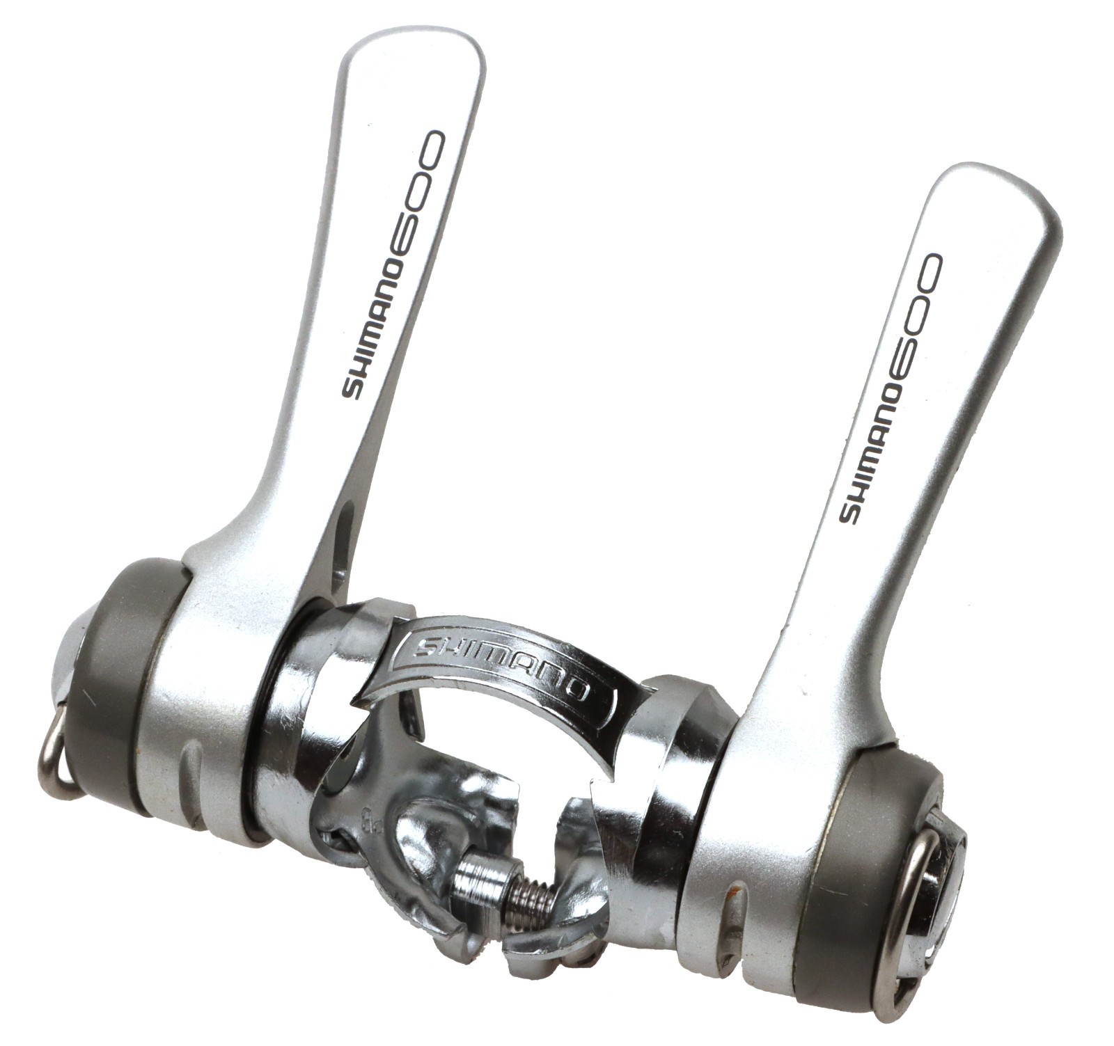 Shimano 600 Ultegra SL-6401 Shift Lever Set w/ Cables 8s Silver NOS NEW