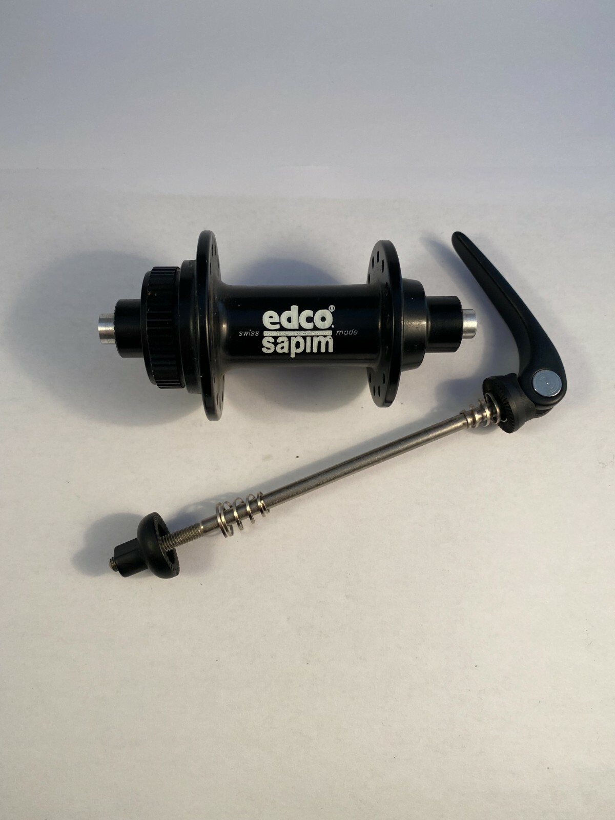 Edco Sapim Disc front hub, 28 holes, New, 100 mm