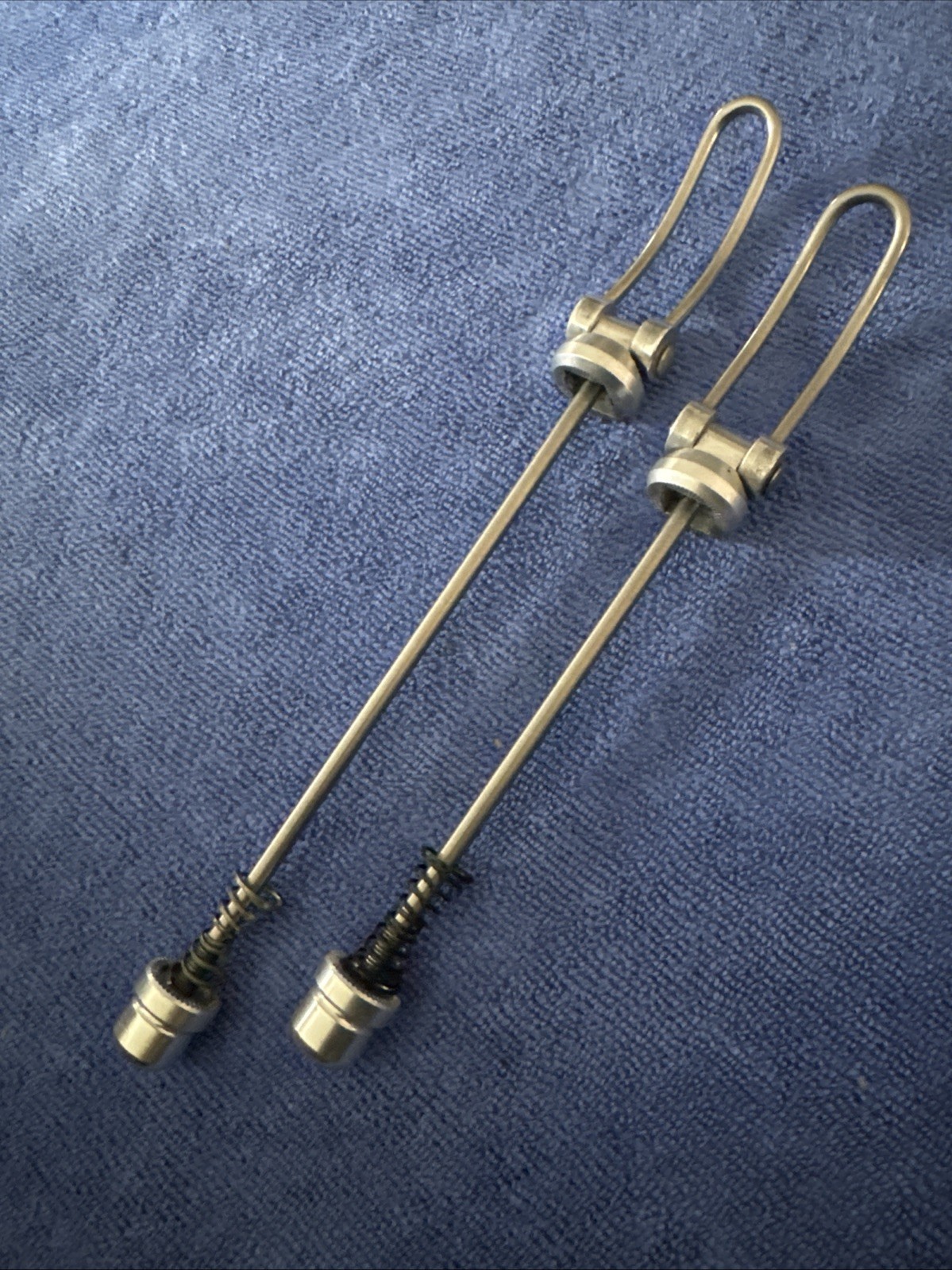 ODYSSEY SVELTE TITANIUM SKEWERS FRT/RR 100/130/135MM SILVER 82 GRAMS EXCL COND