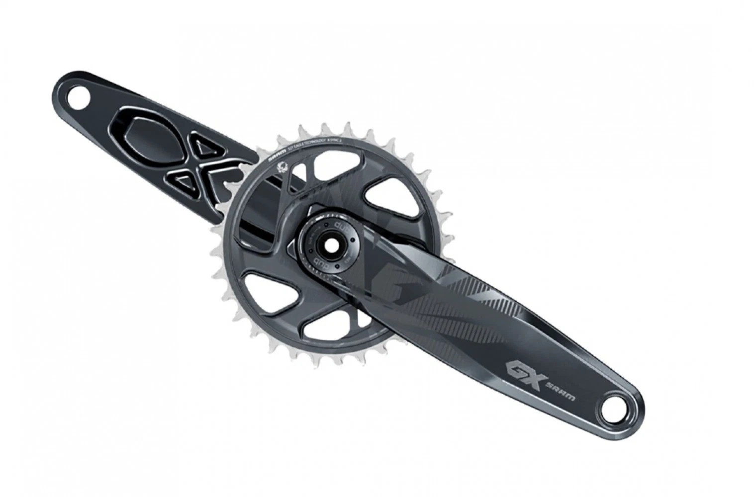 SRAM GX Eagle DUB WIDE Crankset 1x12s 170mm x 32T BOOST 3mm Offset Lunar Gray