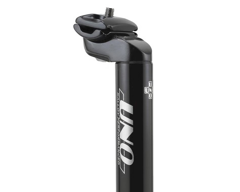 Kalloy Uno 602 Seatpost – 27.2mm Diameter 350mm Length Aluminum Alloy Black