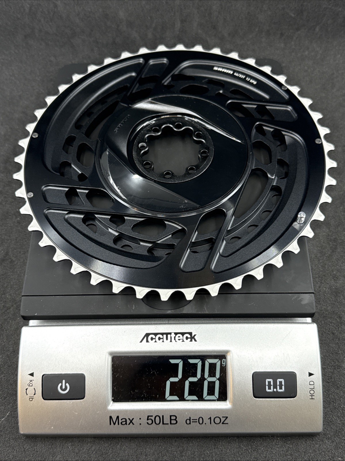 SRAM Force AXS D2 2×12-Speed 46 & 33t 8-Bolt Direct Mount Chainrings MSRP $270