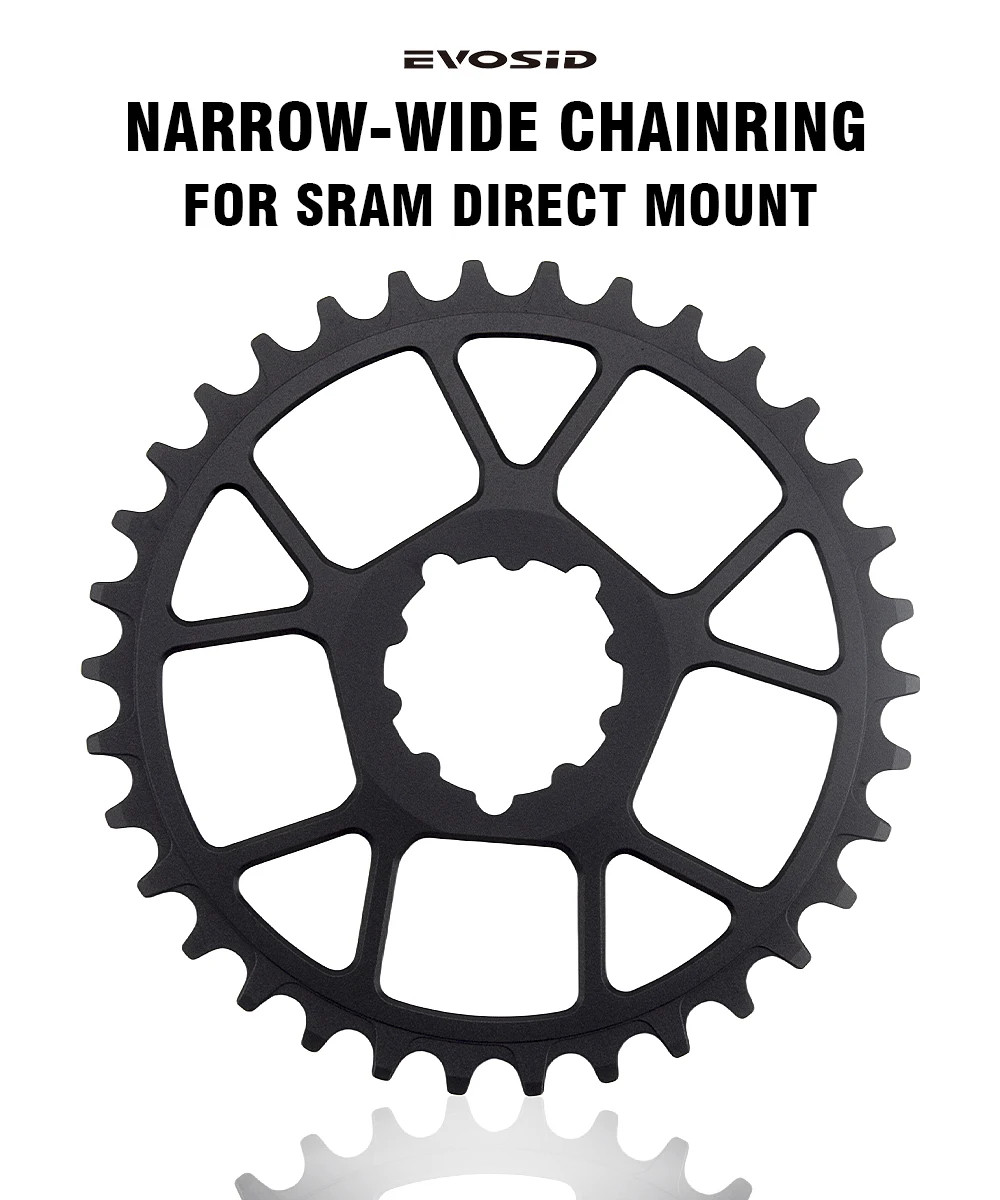GXP 3mm Offset BOOST Chainring Mountain Bike Crown Bicycle Round Crankset Sram