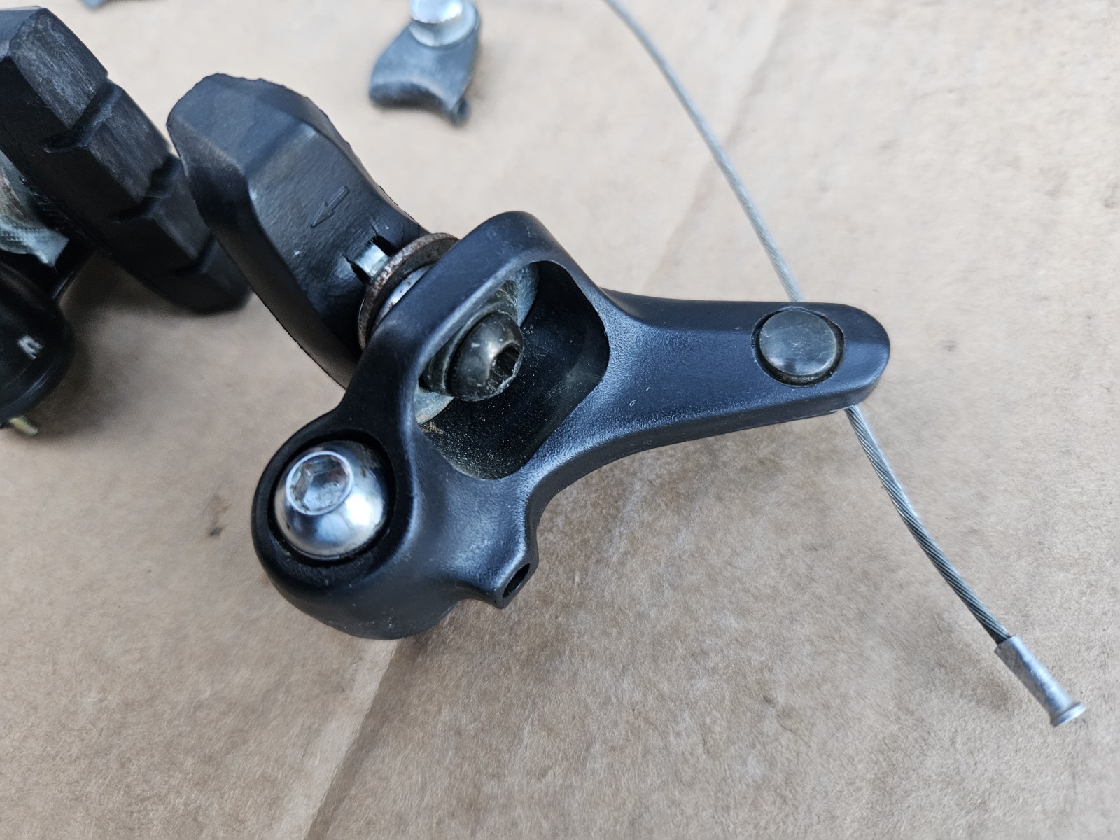 Shimano Exage Cantilever Brakes Front + Rear Set BR-M351 Black Japan low miles