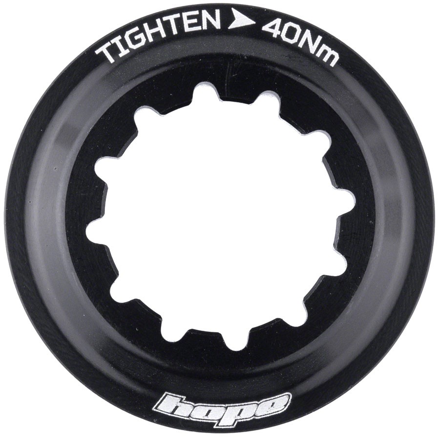 Hope Center Lock Disc Lockring – Black