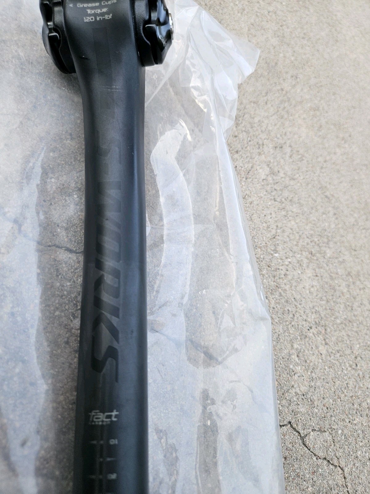 Specialized S-Works Carbon Seatpost: 27.2mm x 340mm Length, 20mm offset